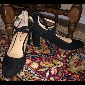 Black Closed Toed Heels